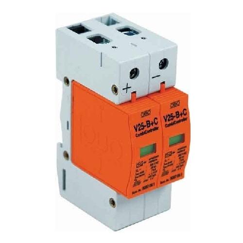 OBO V25-B+C2 : Chống sét 2P In 60kA, Imax 100kA